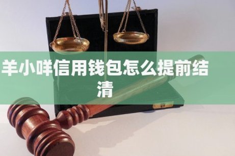 羊小咩怎么才能提前结清