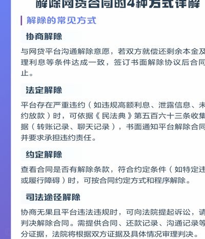 被套路签了合同的网贷怎么办